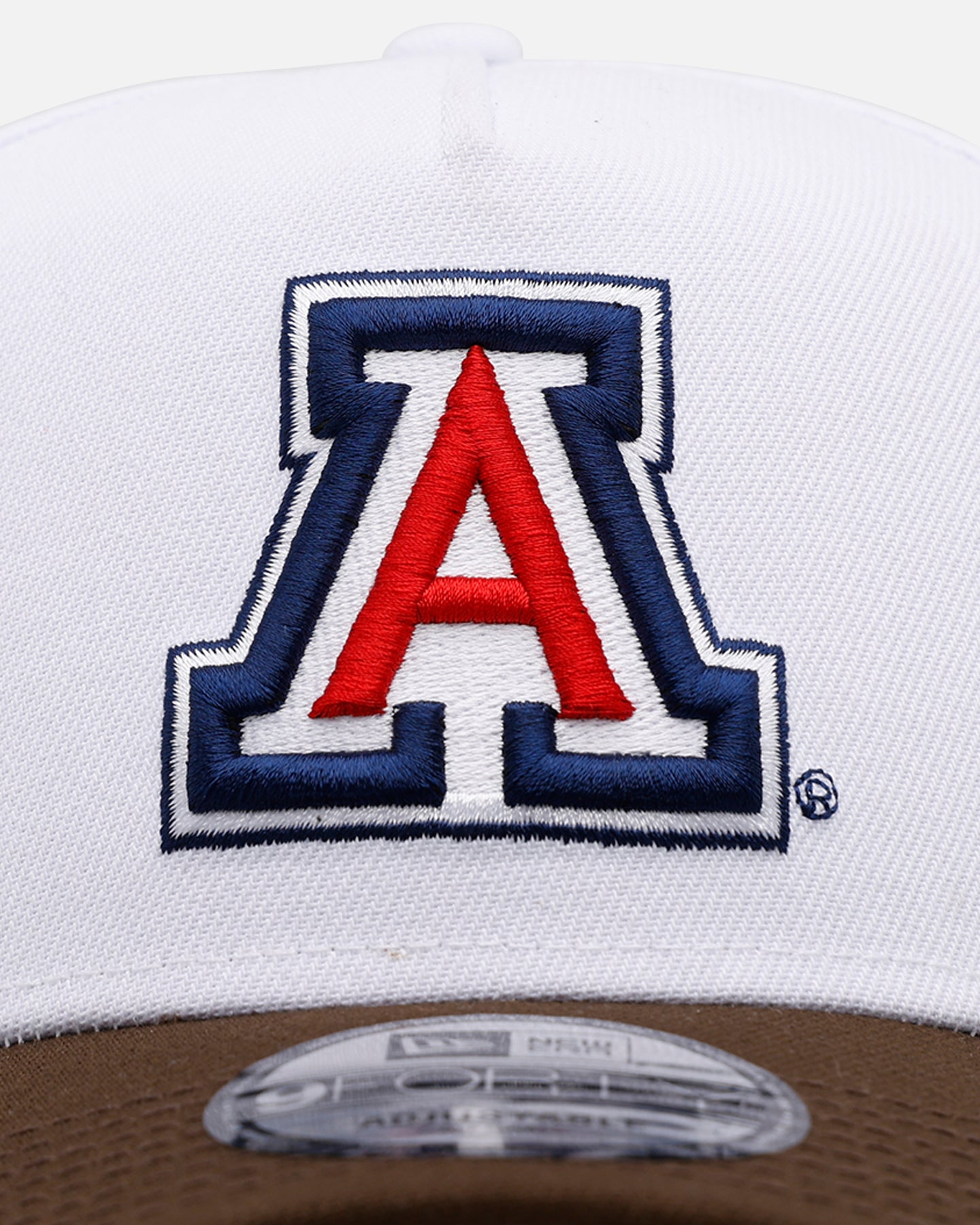 New Era Arizona Wildcats 'Walnut Visor' 9FORTY A-Frame Snapback Walnut