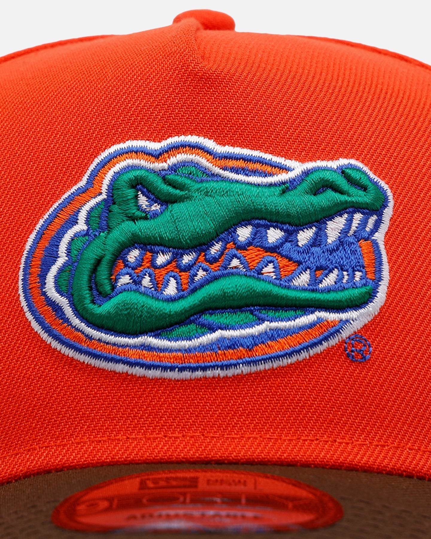 New Era Florida Gators 'Walnut Visor' 9FORTY A-Frame Snapback Walnut