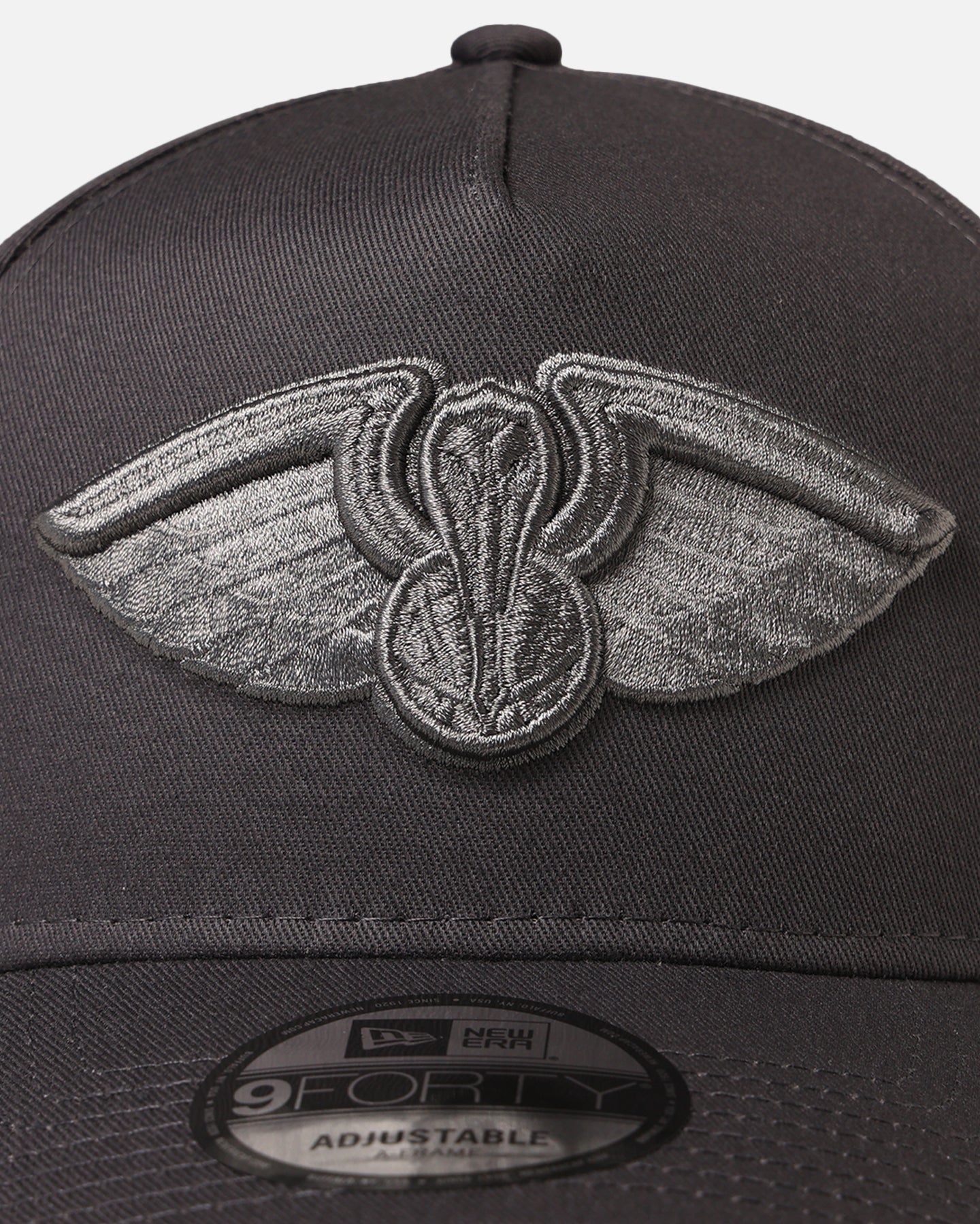 New Era New Orleans Pelicans 9FORTY A-Frame Snapback Graphite