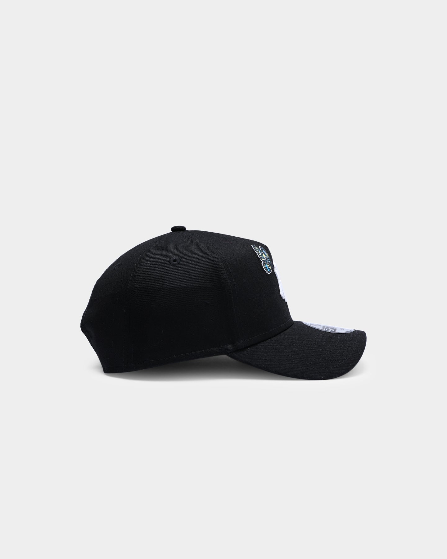 New Era New York Yankees "Butterfly Logo" 9FORTY A-Frame Snapback Black