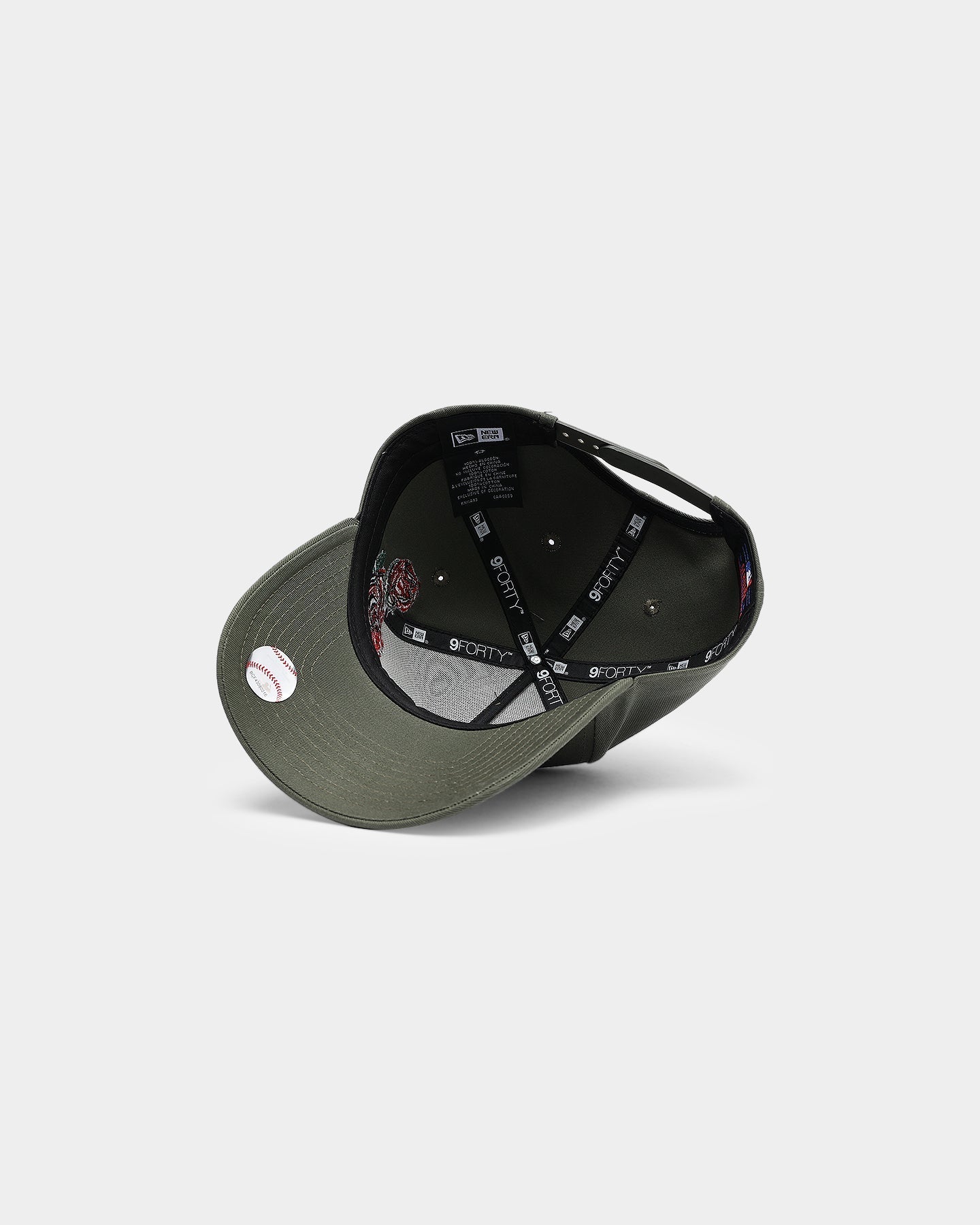 New Era Los Angeles Dodgers Rose Hit 9FORTY A-Frame Snapback Olive/Black