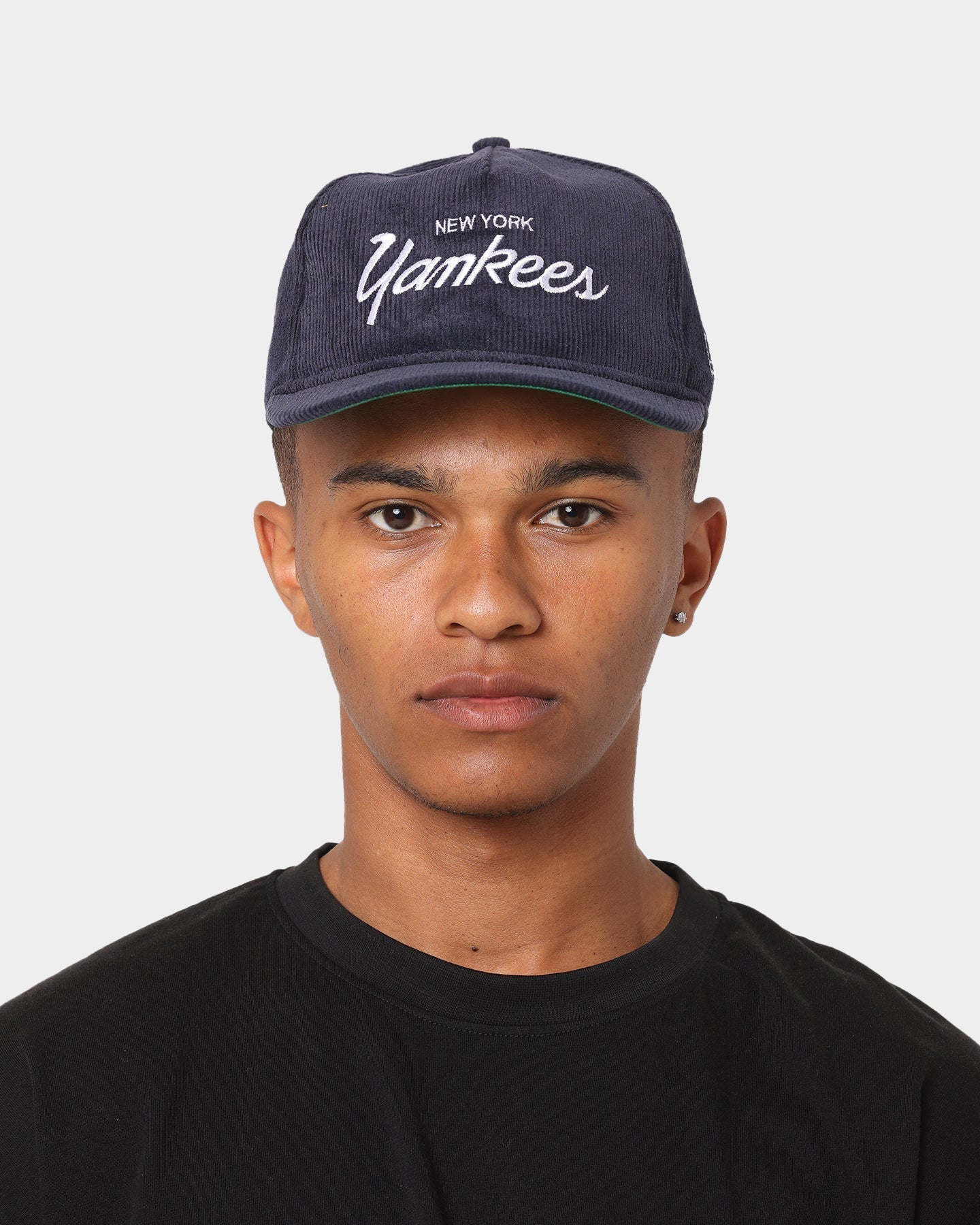 New Era New York Yankees 'OG Team Coloured Cord' Script Old Golfer Snapback Navy