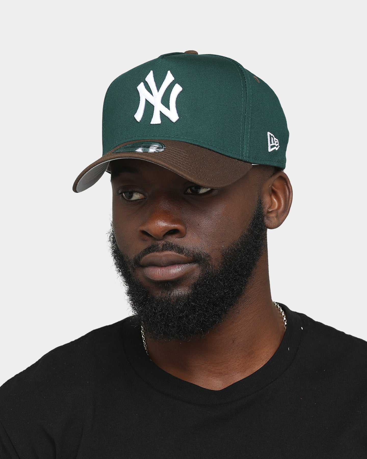 New Era New York Yankees 'Beef & Broccoli' 9FORTY A-Frame Snapback Green/Brown
