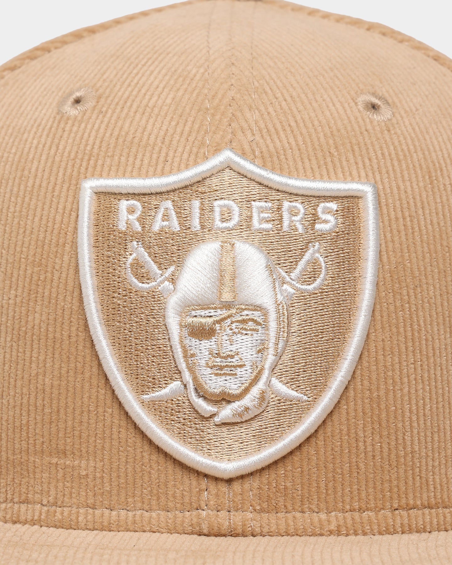 New Era Oakland Raiders 'Classic Corduroy' 59FIFTY Fitted Wheat