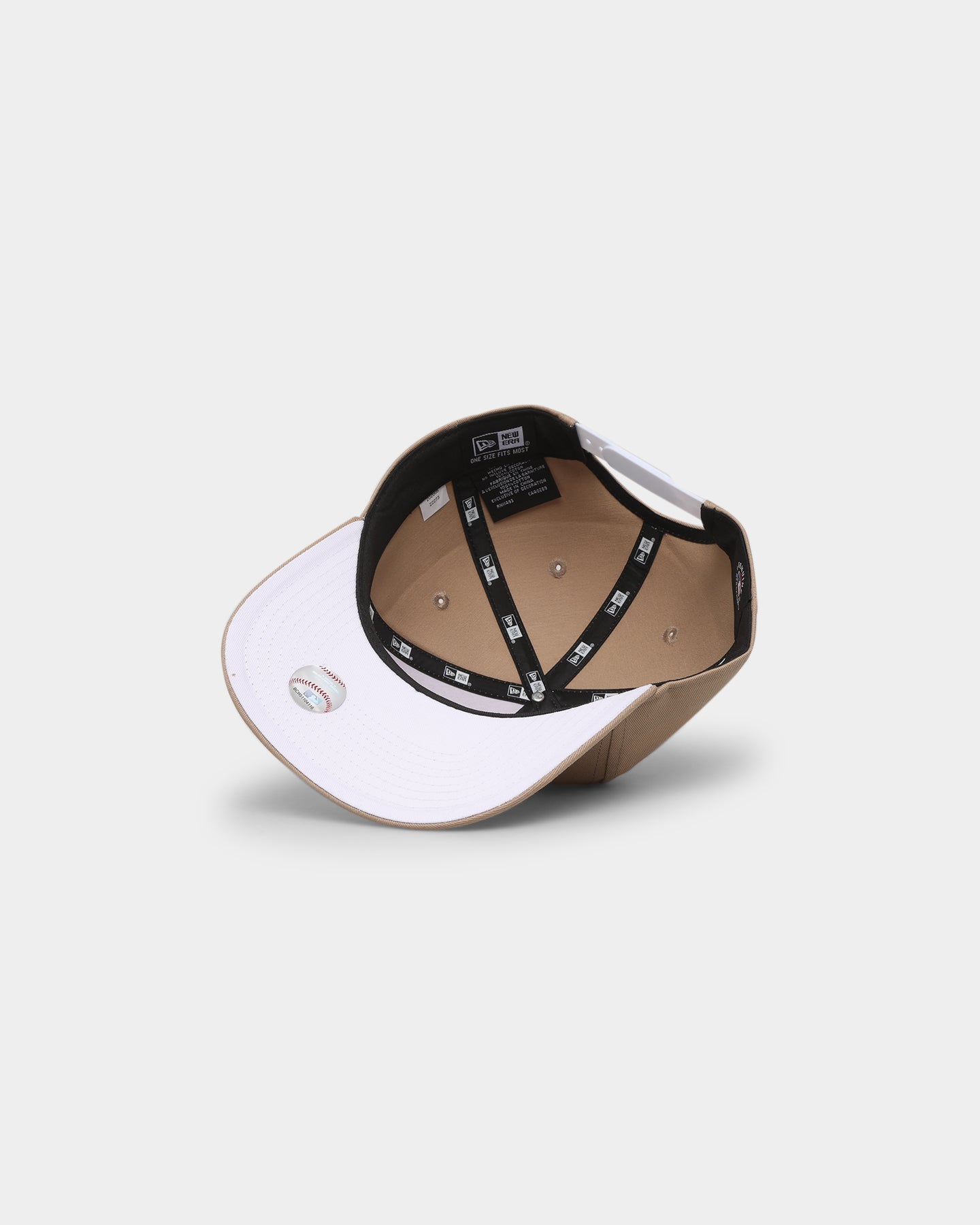 New Era Los Angeles Dodgers Old Golfer Snapback Tumbleweed/White