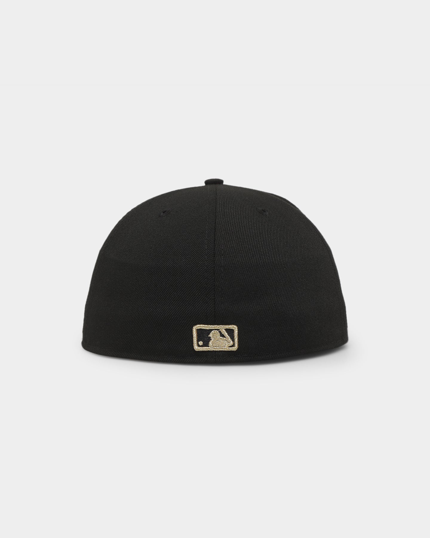 New Era Los Angeles Dodgers 'Metal Badge' 59FIFTY Fitted Black/Gold Metal