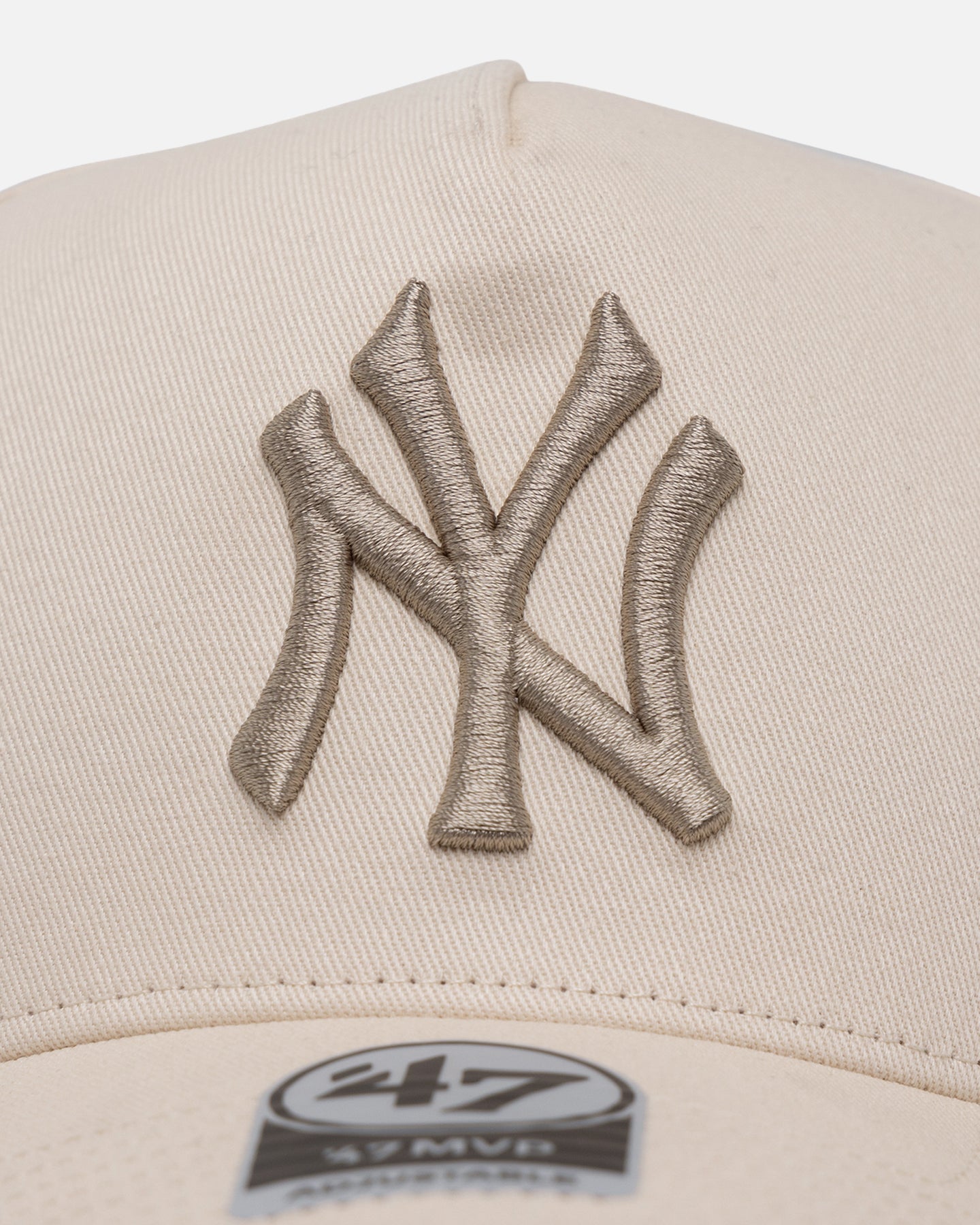 47 Brand New York Yankees 'Caramel Swirl' Sure Shot MVP Snapback Natural/Khaki