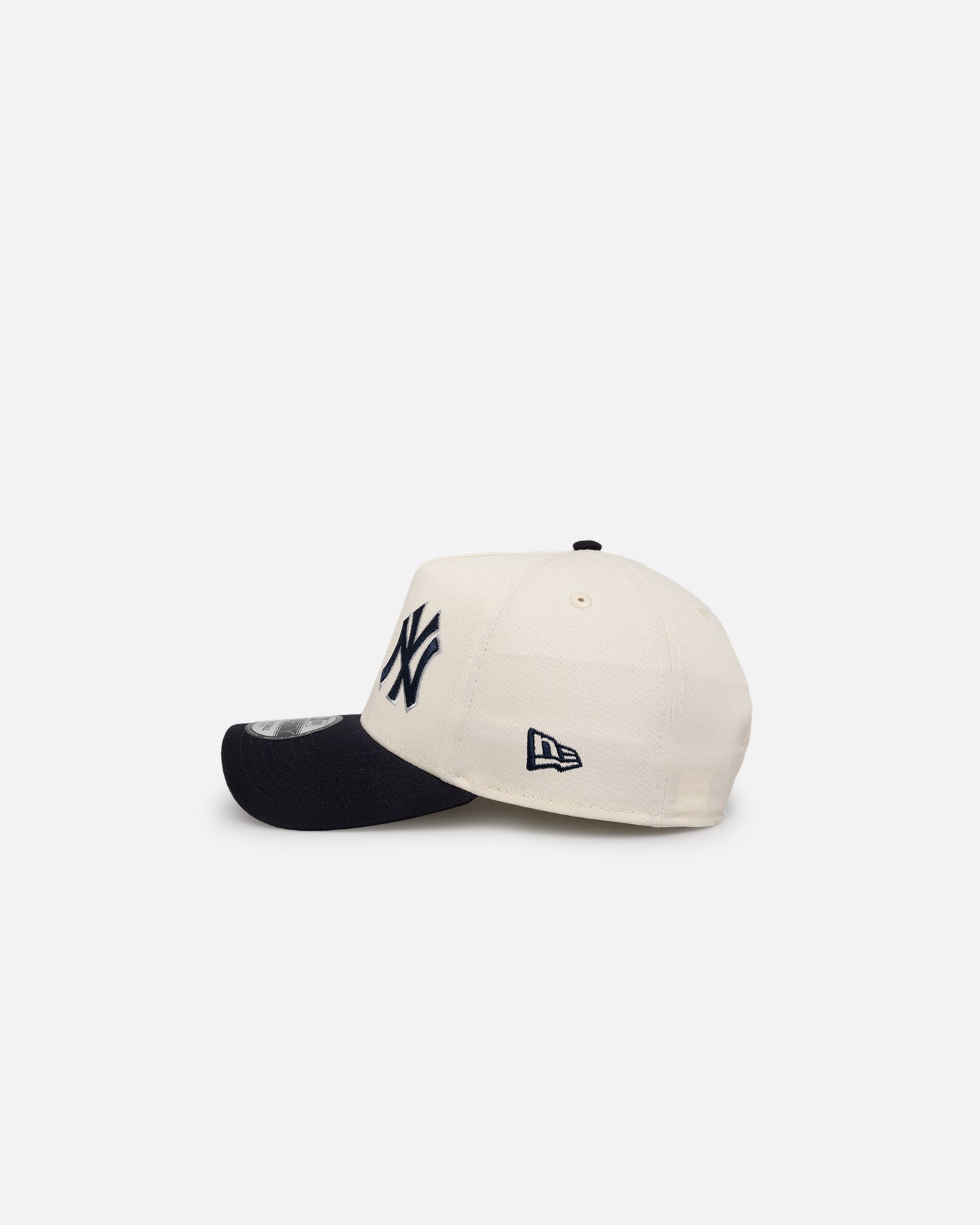 New Era New York Yankees 'Tall Text' 9FORTY A-Frame Snapback Chrome White/OTC