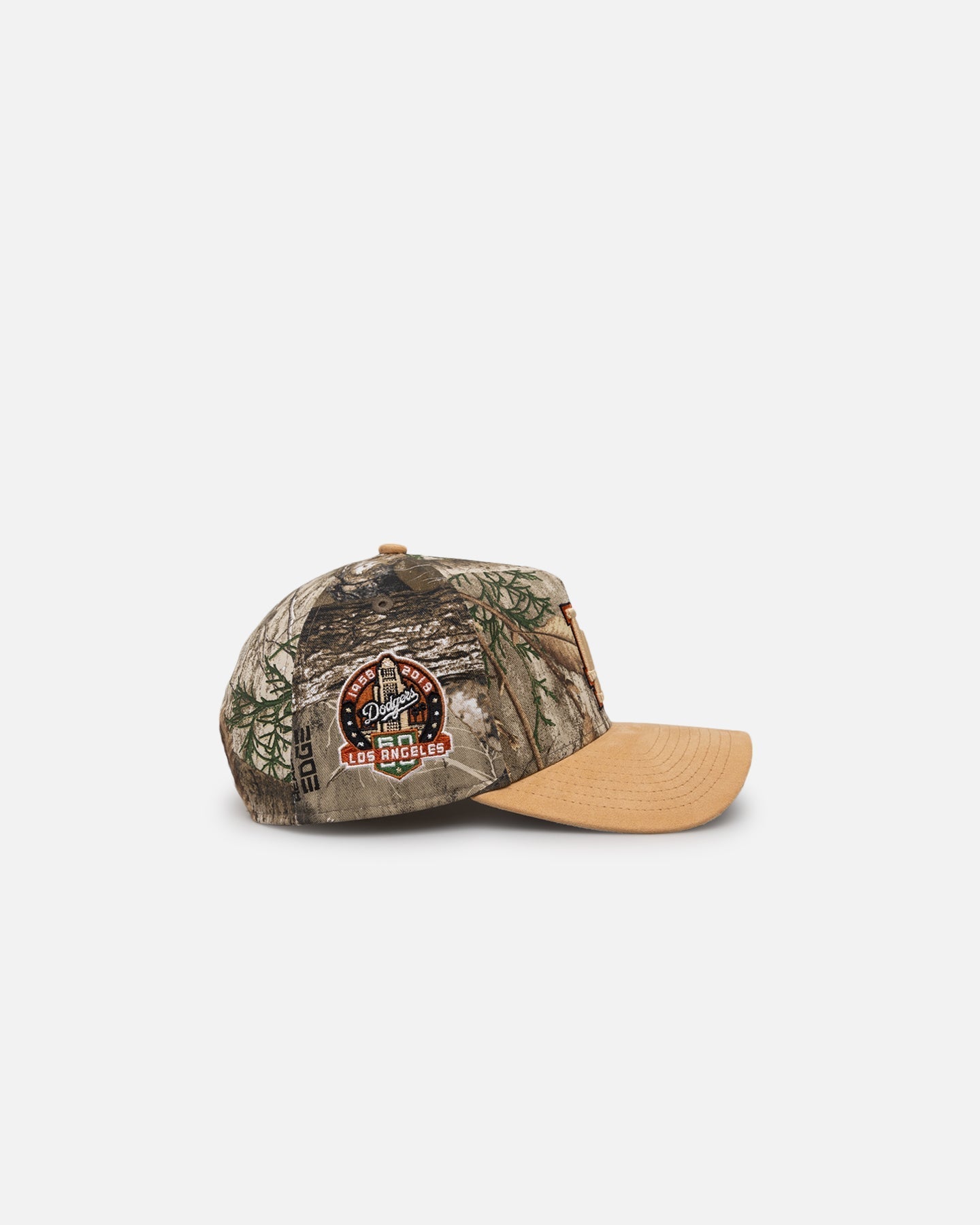 New Era Los Angeles Dodgers 'Real Tree Tan Suede' 9FORTY A-Frame Snapback Real Tree