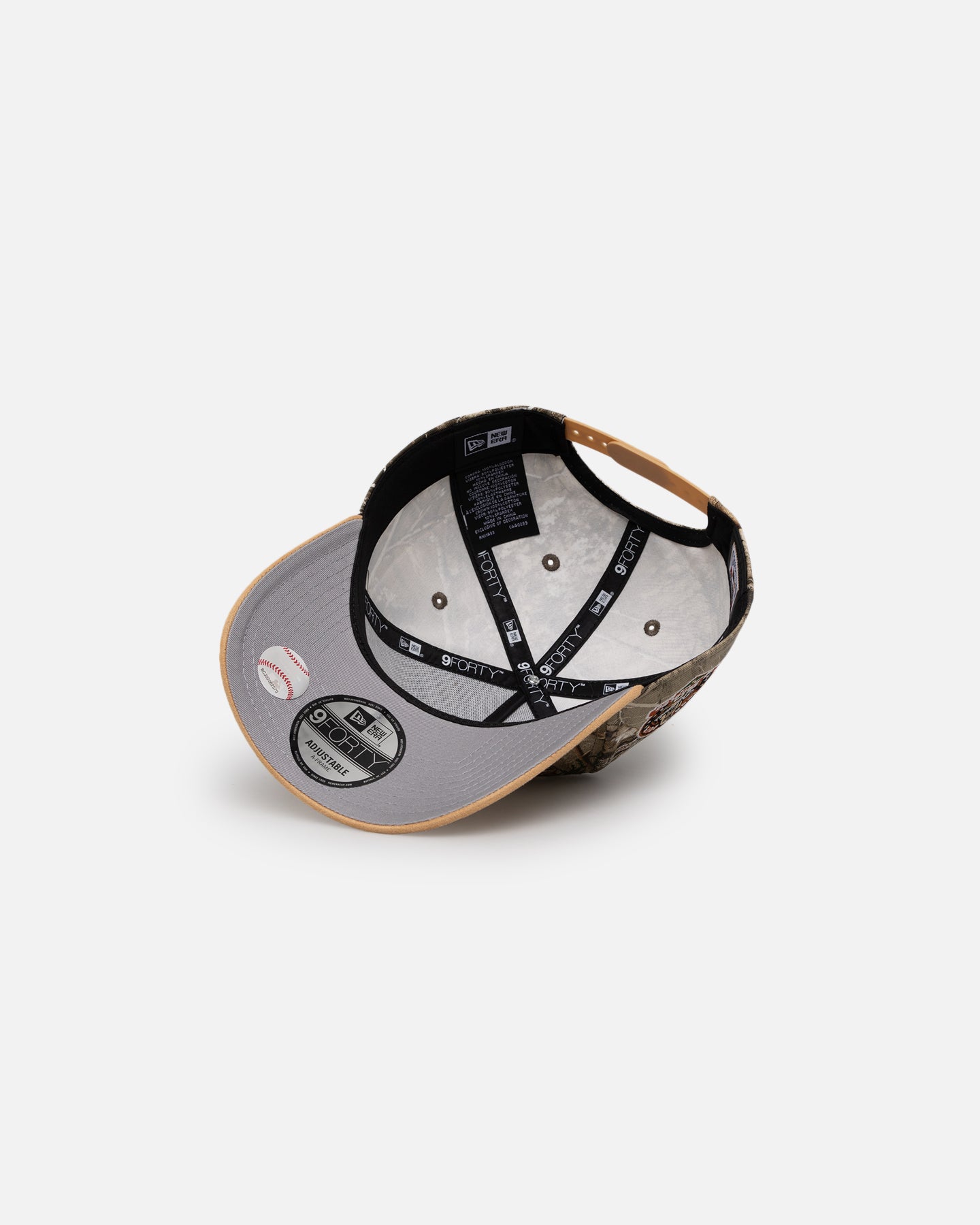 New Era Los Angeles Dodgers 'Real Tree Tan Suede' 9FORTY A-Frame Snapback Real Tree