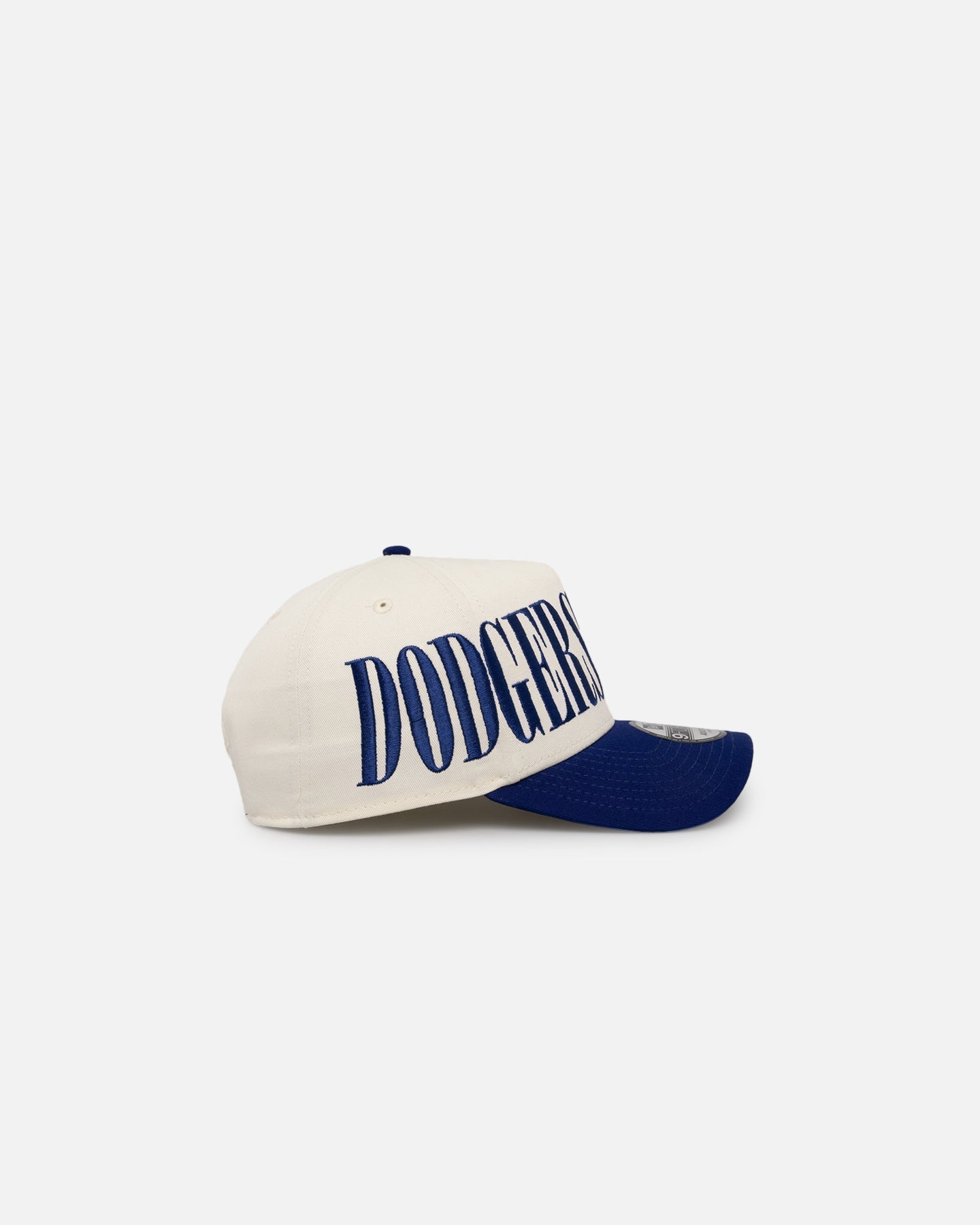 New Era Los Angeles Dodgers 'Tall Text' 9FORTY A-Frame Snapback Chrome White/OTC