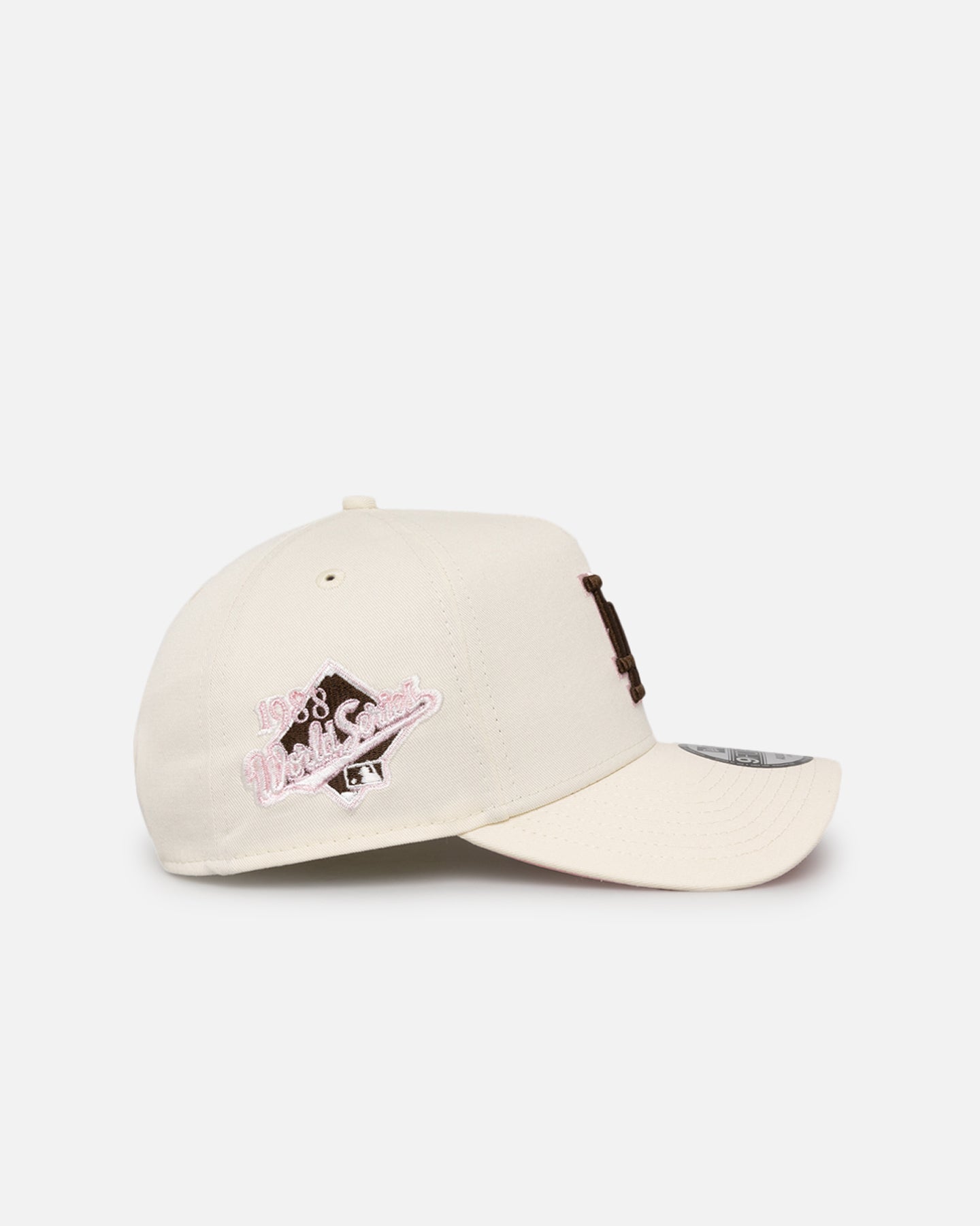 New Era Los Angeles Dodgers 'Neapolitan Chrome' 9FORTY A-Frame Snapback Chrome/Pink Met