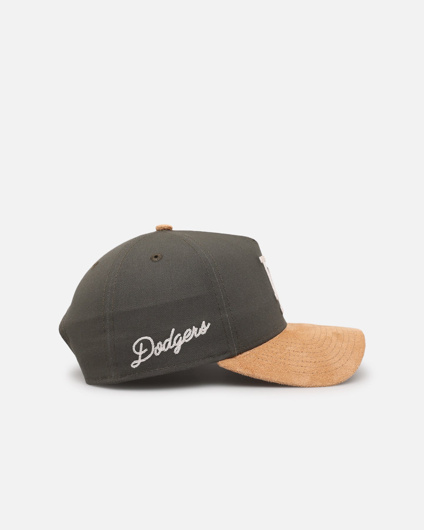 New Era Los Angeles Dodgers 'Moss Canvas Wheat' 9FORTY A-Frame Snapback Moss Canvas/Ivory