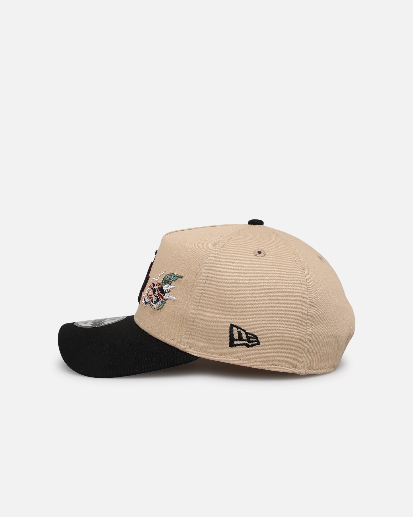 New Era Los Angeles Dodgers 'Dragon Collection 2.0' 9FORTY A-Frame Snapback Black/Oak