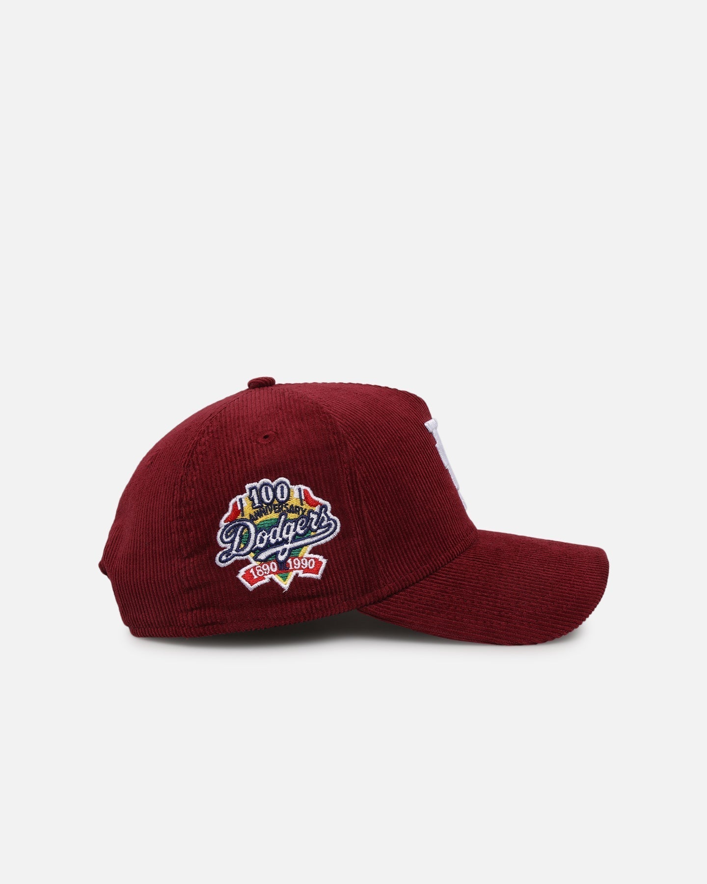 New Era Los Angeles Dodgers 'Upside Down LA Cord' 9FORTY A-Frame Corduroy Snapback Cardinal