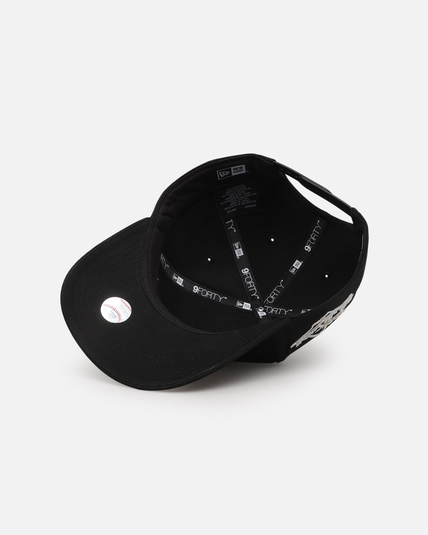 New Era Los Angeles Dodgers 'Gold Medal Badge' 9FORTY A-Frame Snapback Black/White/Green