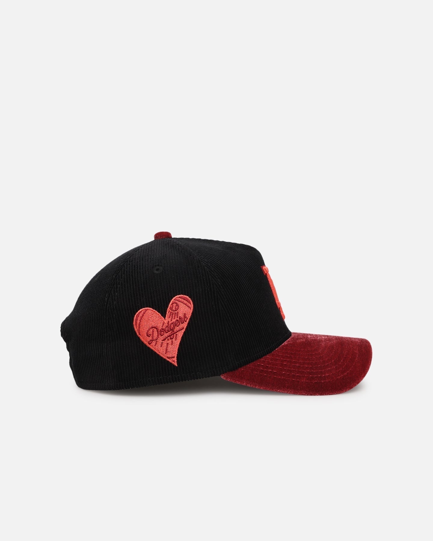New Era Los Angeles Dodgers 'Velvet Cord Certified Lover' 9FORTY A-Frame Premium Corduroy Snapback Violet