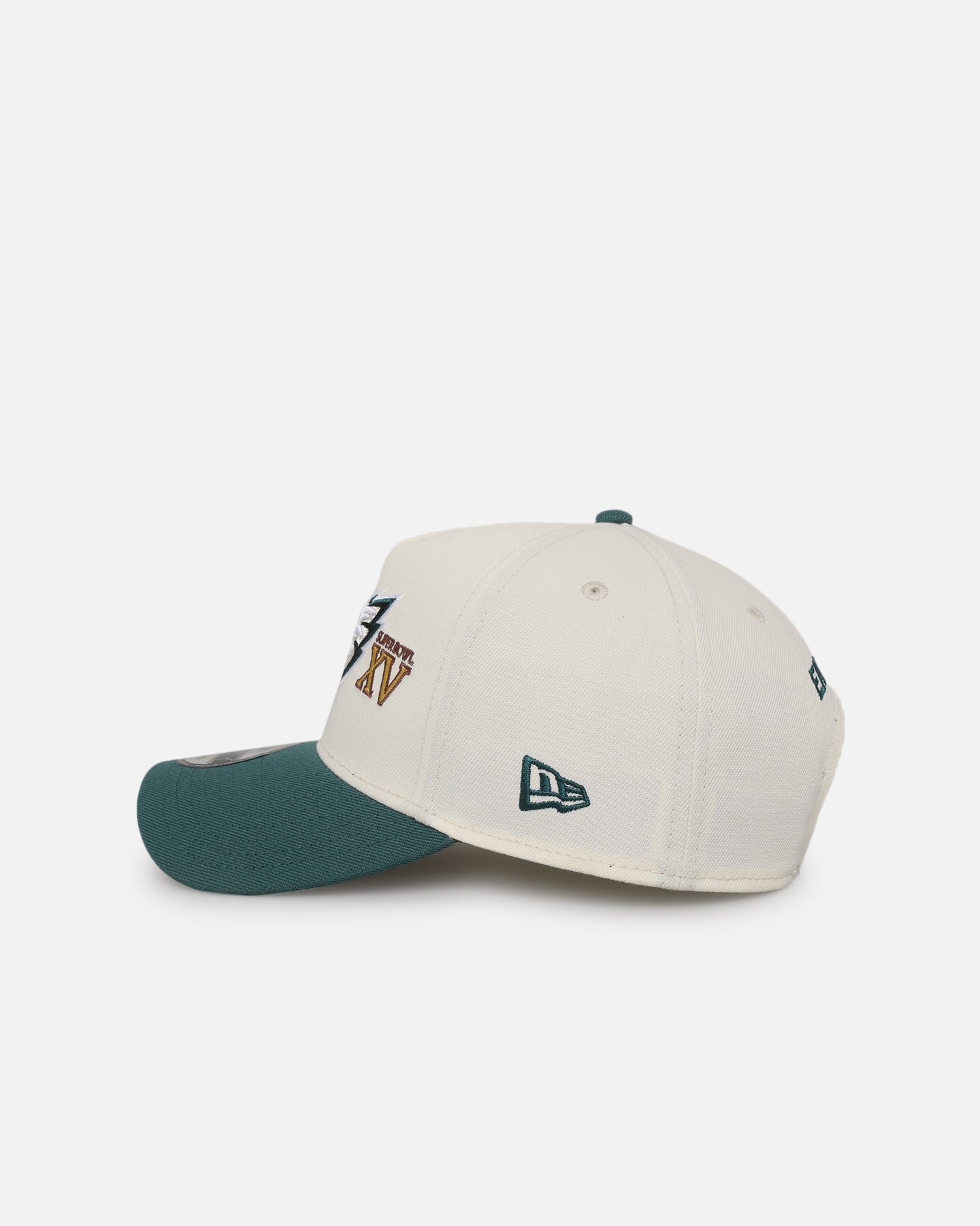 New Era Philadelphia Eagles 'Super Bowl Logos' 9FORTY A-Frame Snapback Chrome