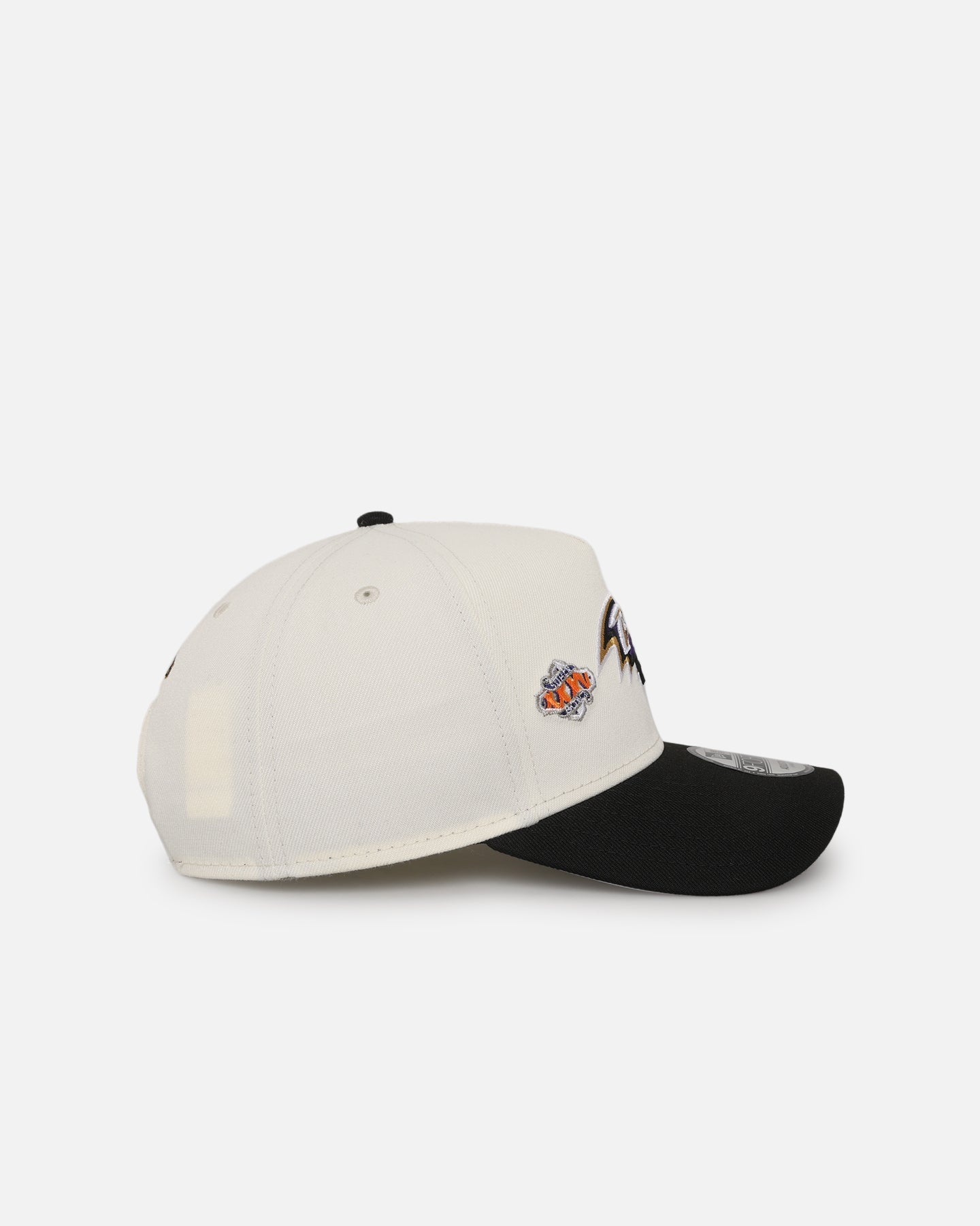 New Era Baltimore Ravens 'Super Bowl Logos' 9FORTY A-Frame Snapback Chrome