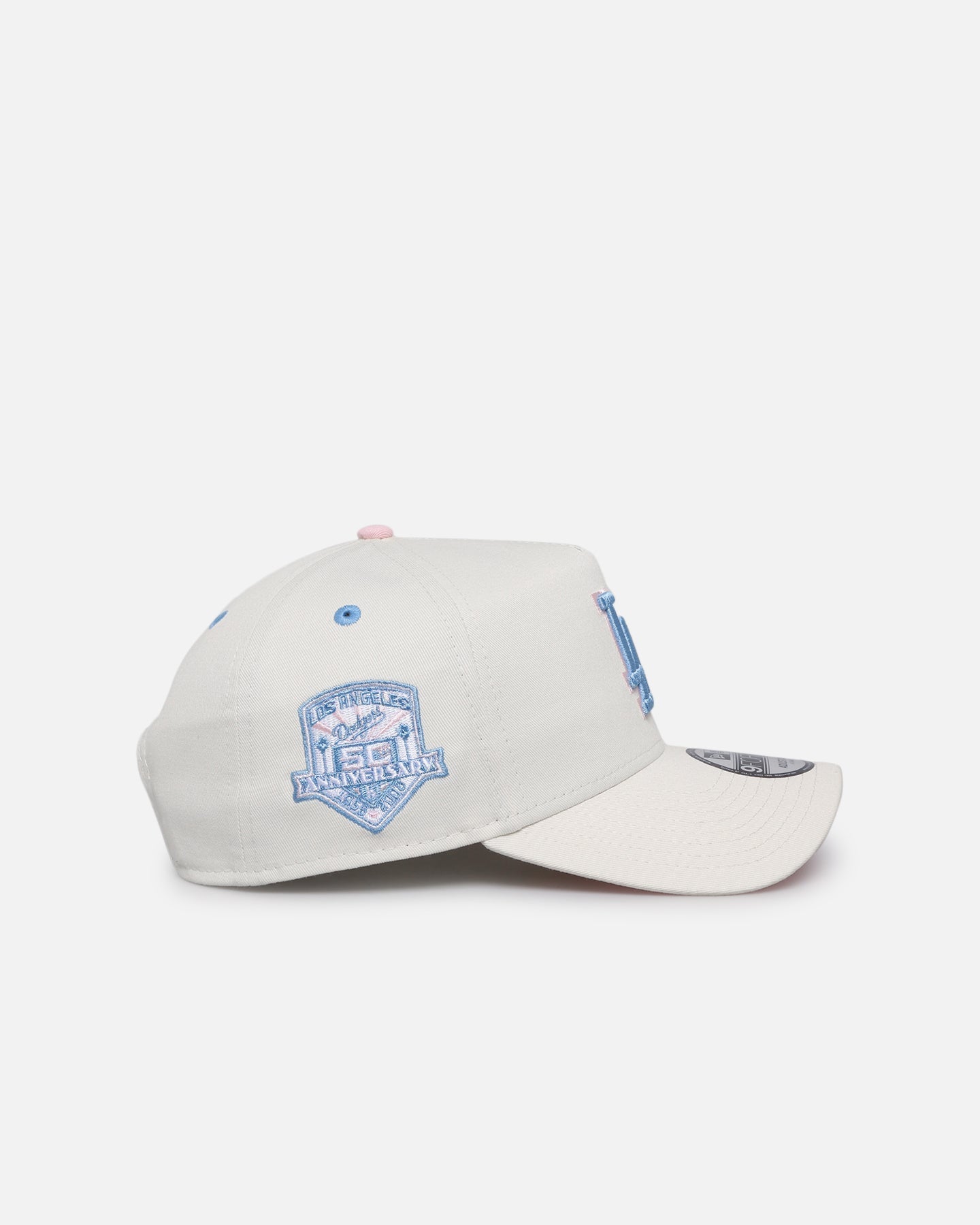 New Era Los Angeles Dodgers 'Pastel' 9FORTY A-Frame Snapback Chrome White