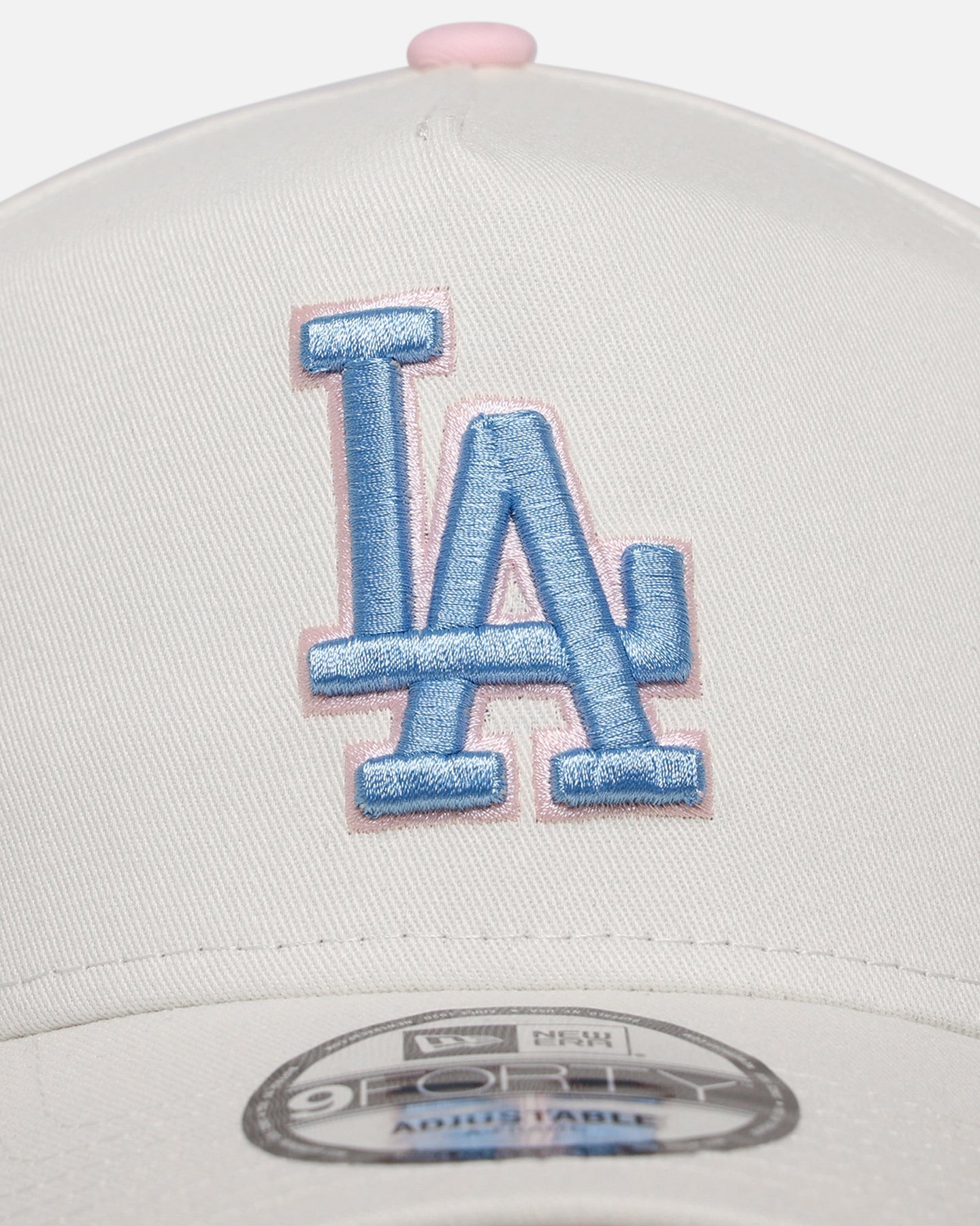 New Era Los Angeles Dodgers 'Pastel' 9FORTY A-Frame Snapback Chrome White