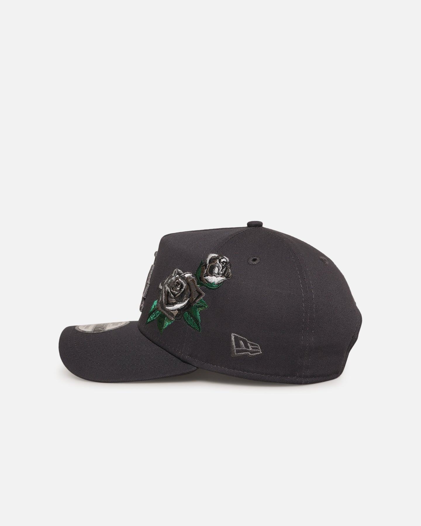 New Era Los Angeles Dodgers 'Gray Tonal Roses' 9FORTY A-Frame Snapback Gray