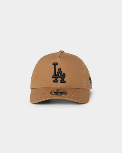 New Era Kids' Los Angeles Dodgers 9FORTY A-Frame Snapback Wheat