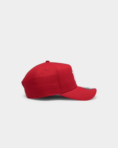 New Era New York Yankees 9FORTY A-Frame Grey Undervisor Snapback Red/Grey