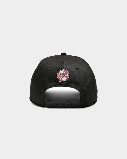 New Era New York Yankees Drip Logo 9FORTY A-Frame Snapback Black