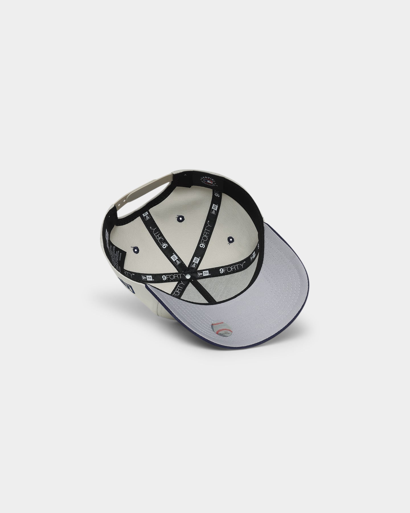New Era New York Yankees 9FORTY A-Frame Snapback Stone/Navy