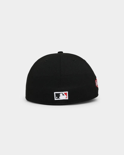 New Era Cincinnati Red 'Camo Undervisor' 59FIFTY Fitted Black