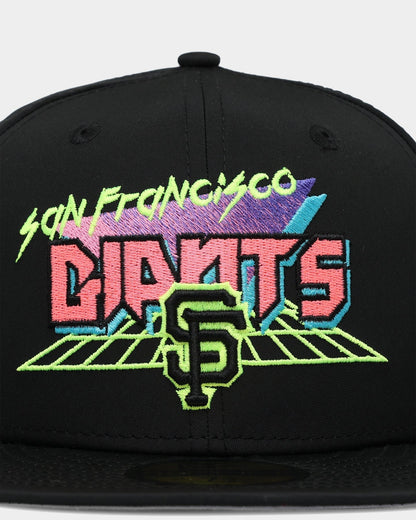 New Era San Francisco Giants 'Neon Vice Prolight Old Golfers' 59FIFTY Fitted Black