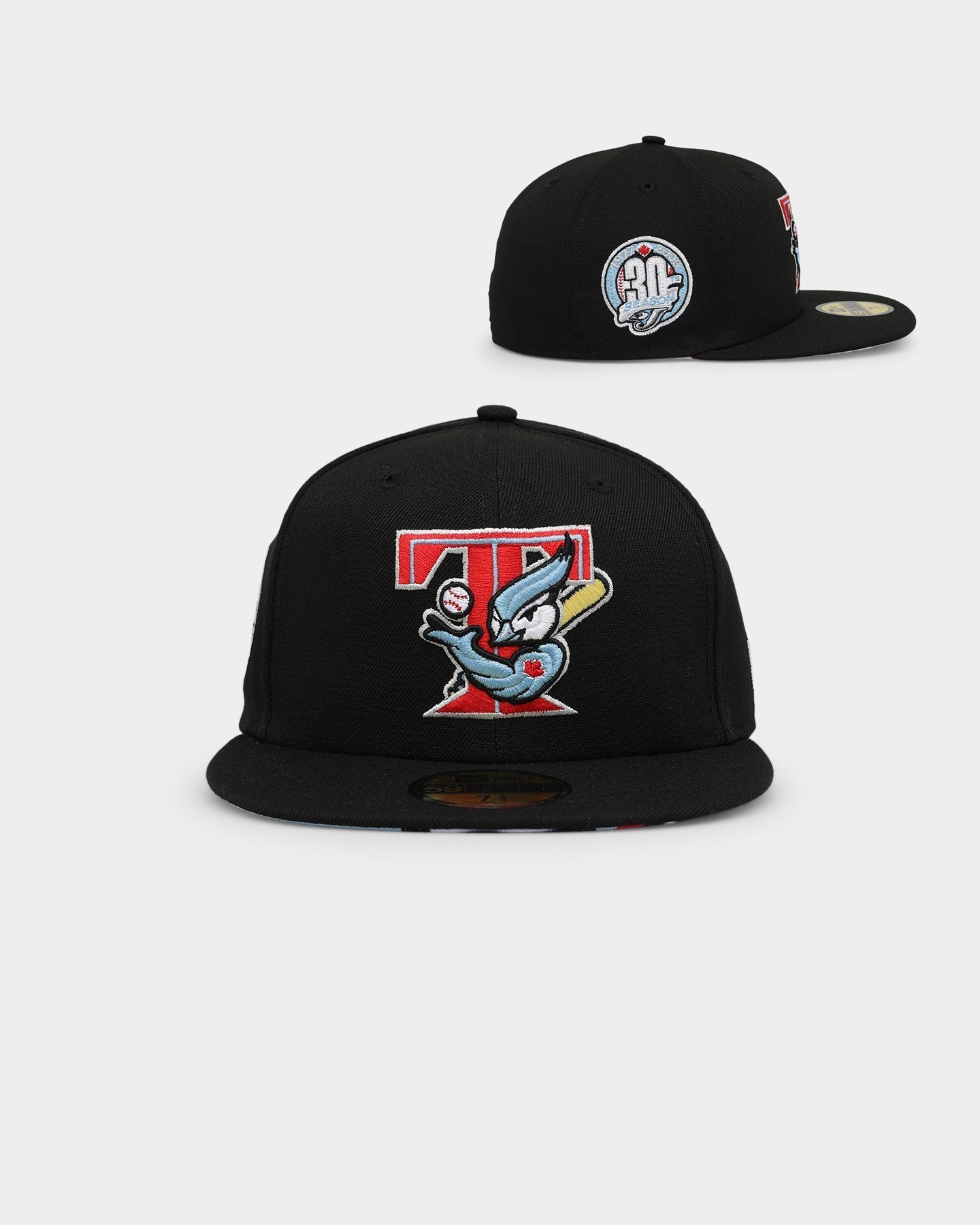 New Era Toronto Blue Jays 'Camo Undervisor' 59FIFTY Fitted Black
