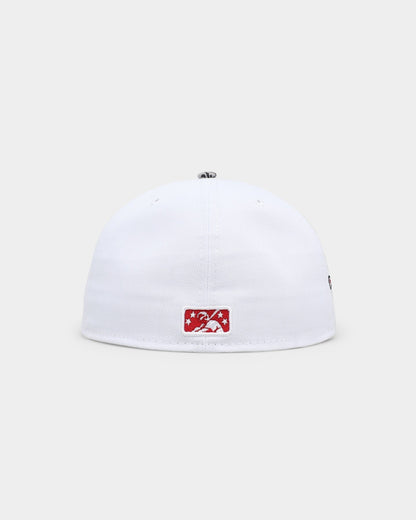 New Era Birmingham Barons 'Cement Grey' 59FIFTY Fitted White