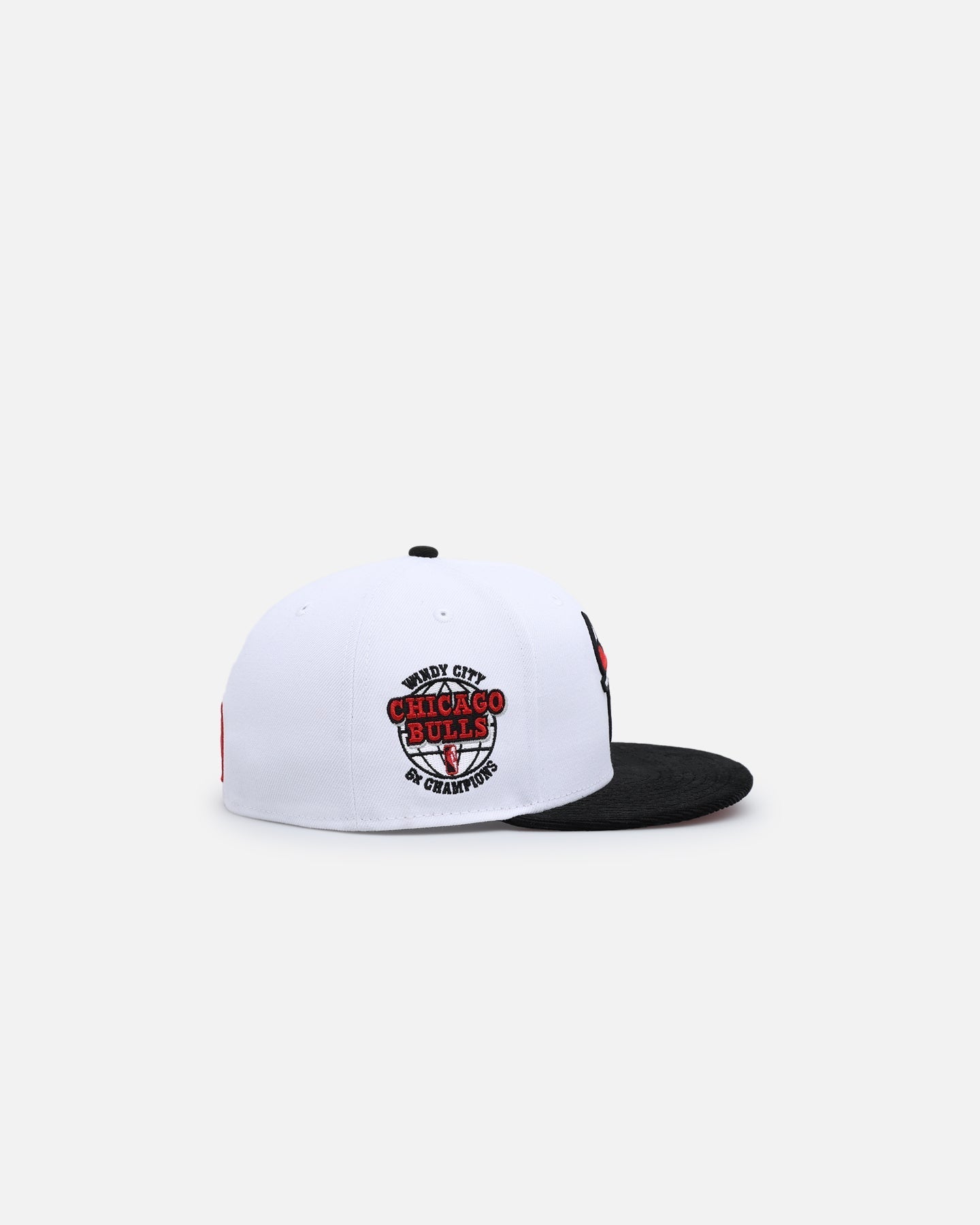 New Era Chicago Bulls 'Fire Red' 59FIFTY Fitted White/Black