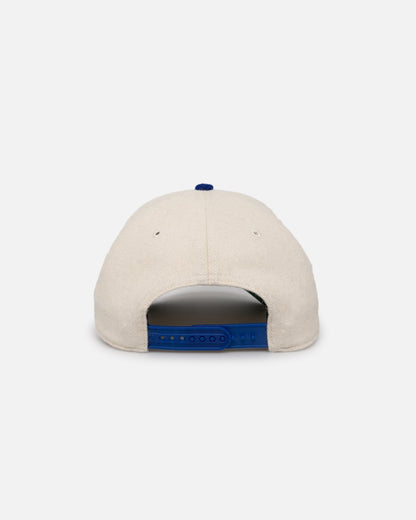 47 Brand Los Angeles Dodgers 'Wooly Offside DT' Sure Shot Snapback Natural/Royal