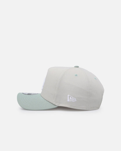 New Era Los Angeles Dodgers 'Sea Glass' 9FORTY A-Frame Snapback Stone/Green