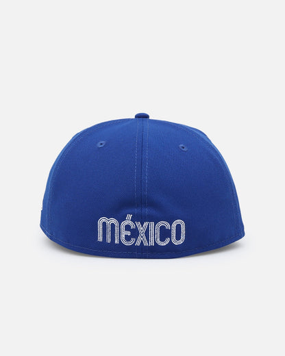 New Era Mexico National Baseball Team 59FIFTY Fitted Light Royal