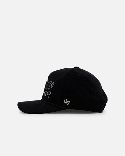 47 Brand Miami Dolphins 'Slasher' 47 Hitch Corduroy Snapback Black