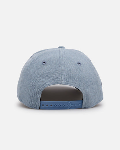 New Era Boston Red Sox 'Distressed Denim' 9FORTY A-Frame Snapback Light Wash Denim