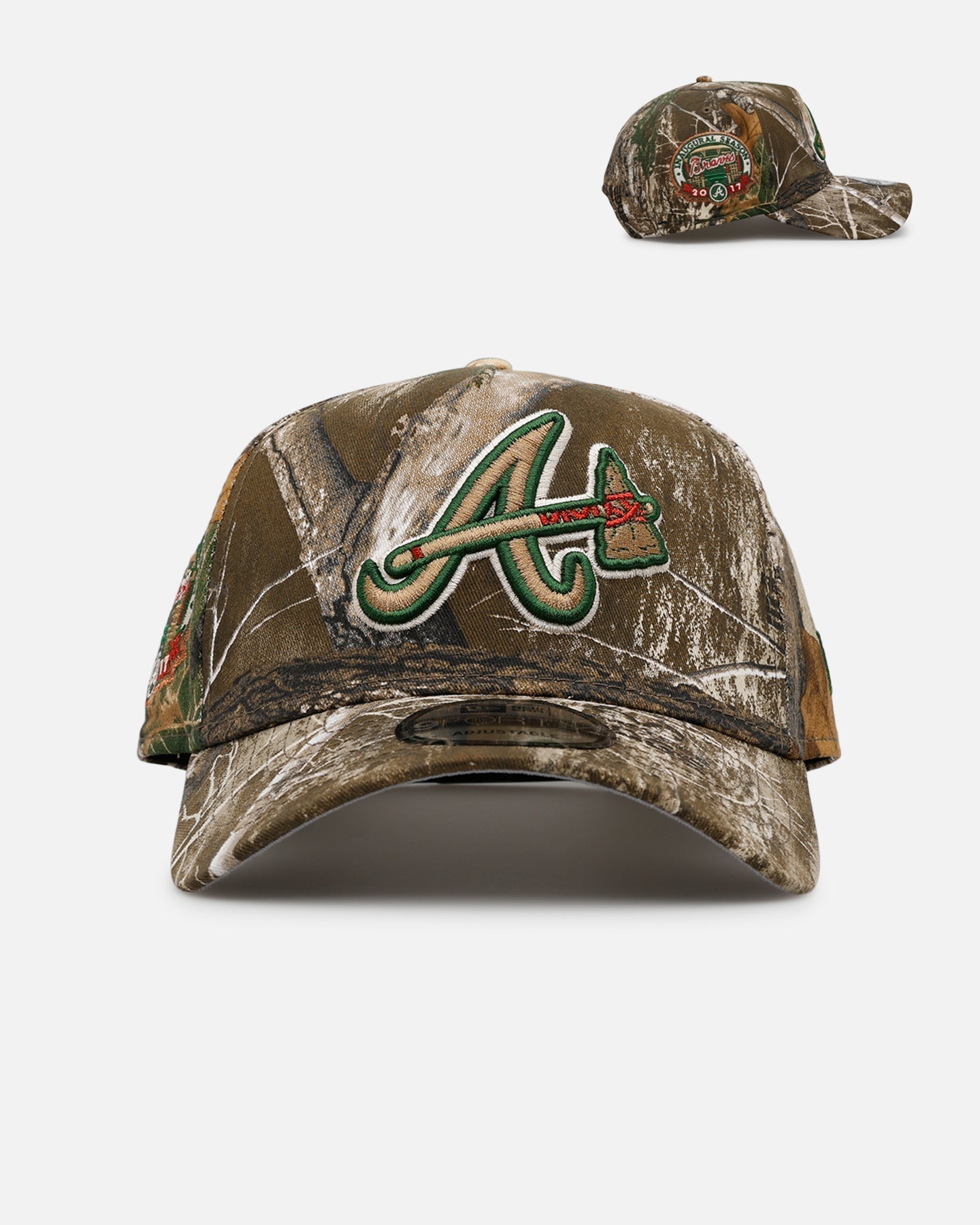 New Era Atlanta Braves 'Great Outdoors' 9FORTY A-Frame Snapback Camo