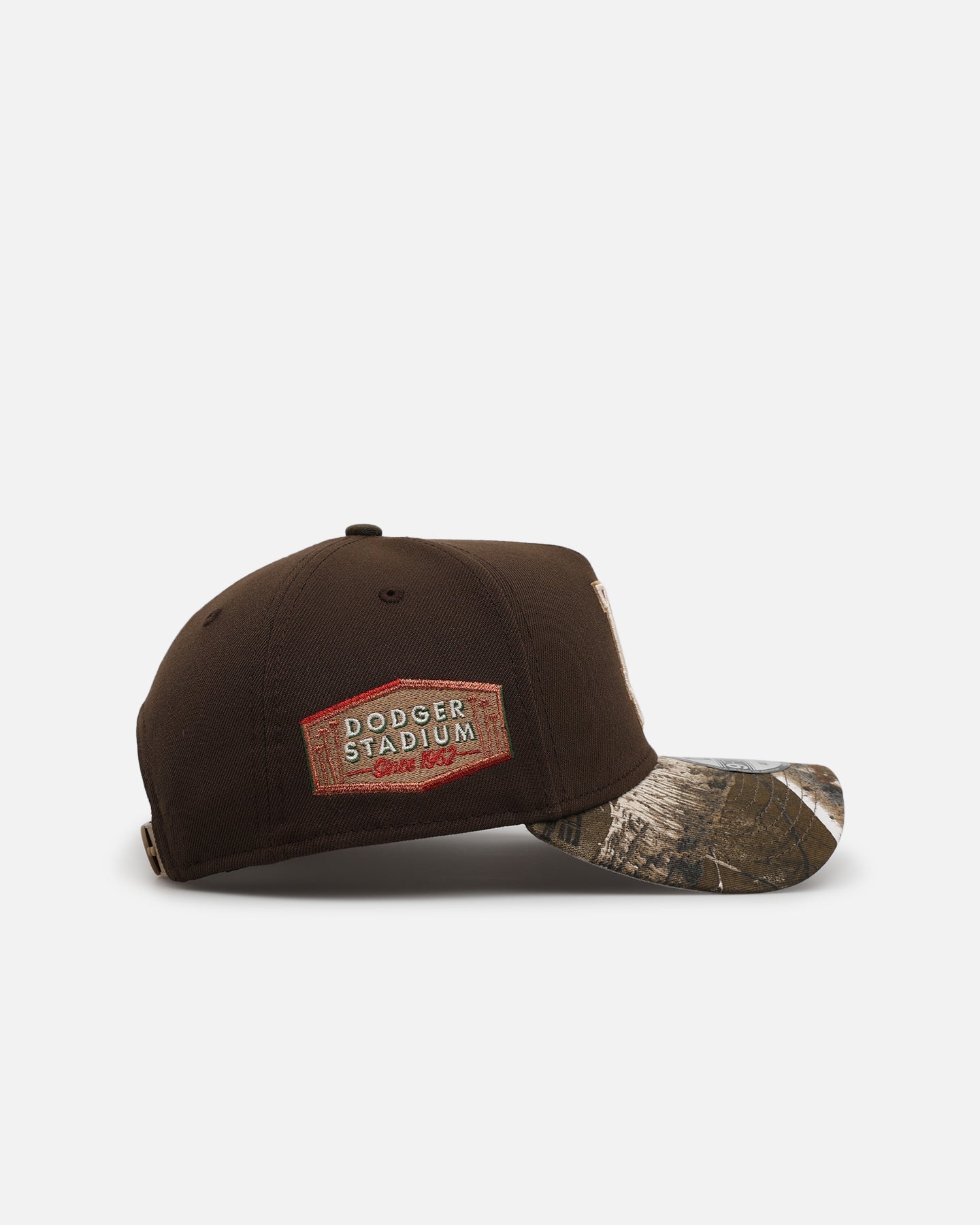 New Era Los Angeles Dodgers 'Great Outdoors' 9FORTY A-Frame Snapback Brown/Camo
