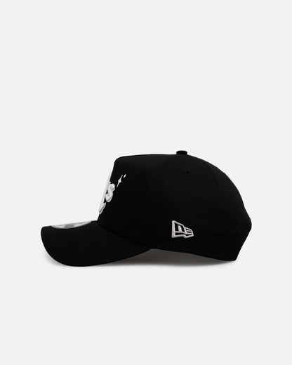 New Era Oakland Athletics 'Grit 3.0' 9FORTY A-Frame Snapback Black/White