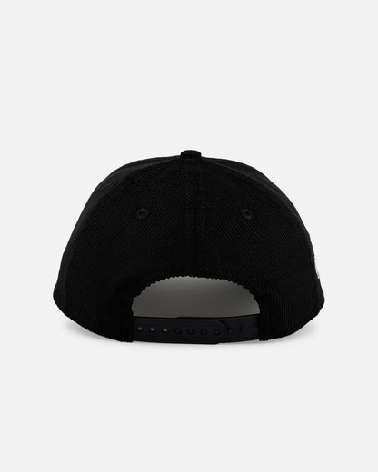 New Era Los Angeles Dodgers 'Black Cord' 9FORTY A-Frame Corduroy Snapback Black