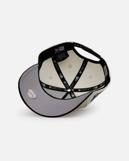 New Era Boston Red Sox 'Chrome Black' 9FORTY A-Frame Snapback Chrome/Black