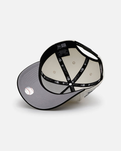 New Era New York Yankees 'Chrome Black' 9FORTY A-Frame Snapback Chrome/Black