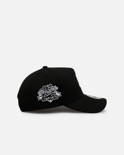New Era San Francisco Giants 'Black White Upside Down Logo' 9FORTY A-Frame Snapback Black/White