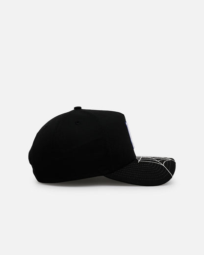 New Era Los Angeles Dodgers 'Spider Web Visor' 9FORTY A-Frame Snapback Black