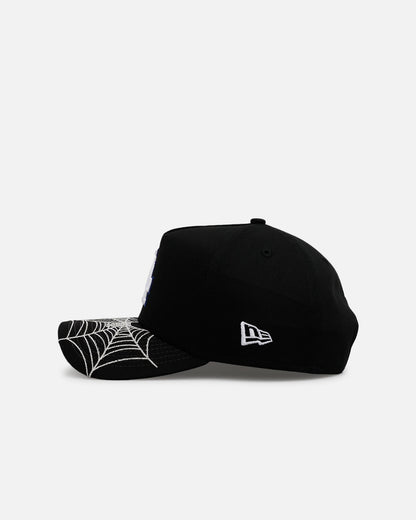 New Era Los Angeles Dodgers 'Spider Web Visor' 9FORTY A-Frame Snapback Black