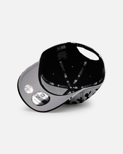 New Era Los Angeles Dodgers 'Metallic Flames' 9FORTY A-Frame Snapback Black/Silver